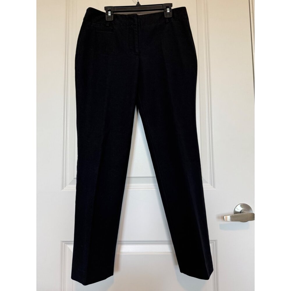 Talbots Newport Petite Black Dress Pants Size 6P Office